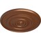 Ekena Millwork Dylar Ceiling Medallion (Fits Canopies up to 6 1/4"), Hand-Painted Polished Copper, 30"OD x 2 1/4"P CM30DYPOS - alternate 4